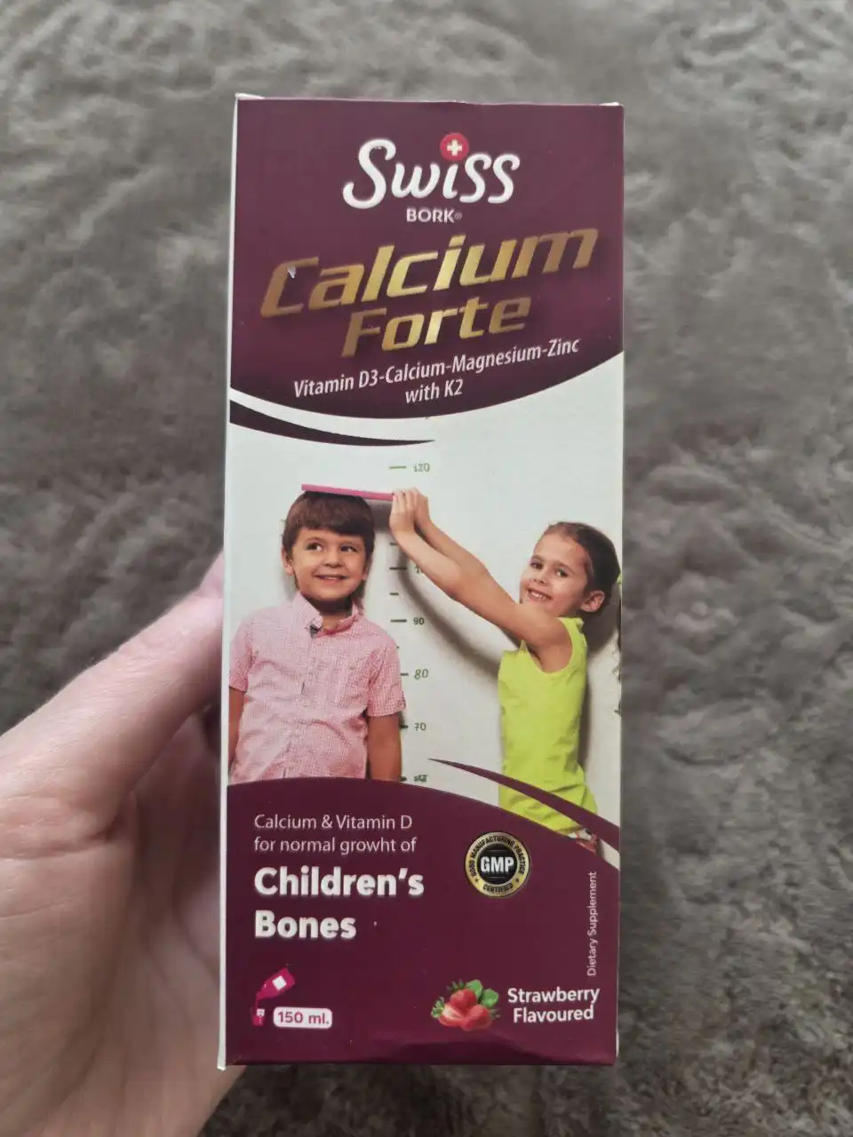 Кальций Форте для детей - витаминный комплекс со вкусом клубники - Витамины и добавки (Красота и здоровье) в Уфа