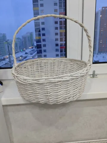 Плетеная корзина 40*38*18 - Садовый инвентарь в Уфа