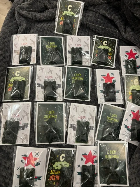 Презенты к 23 февраля: мыло и открытка - Для животных в Уфа