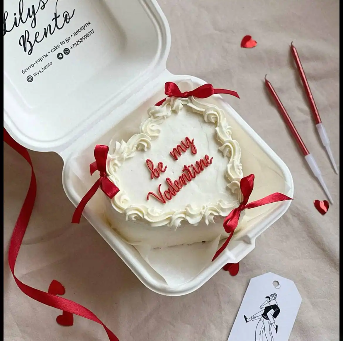 Тортики на 14 февраля - Кулинария (Услуги) в Уфа