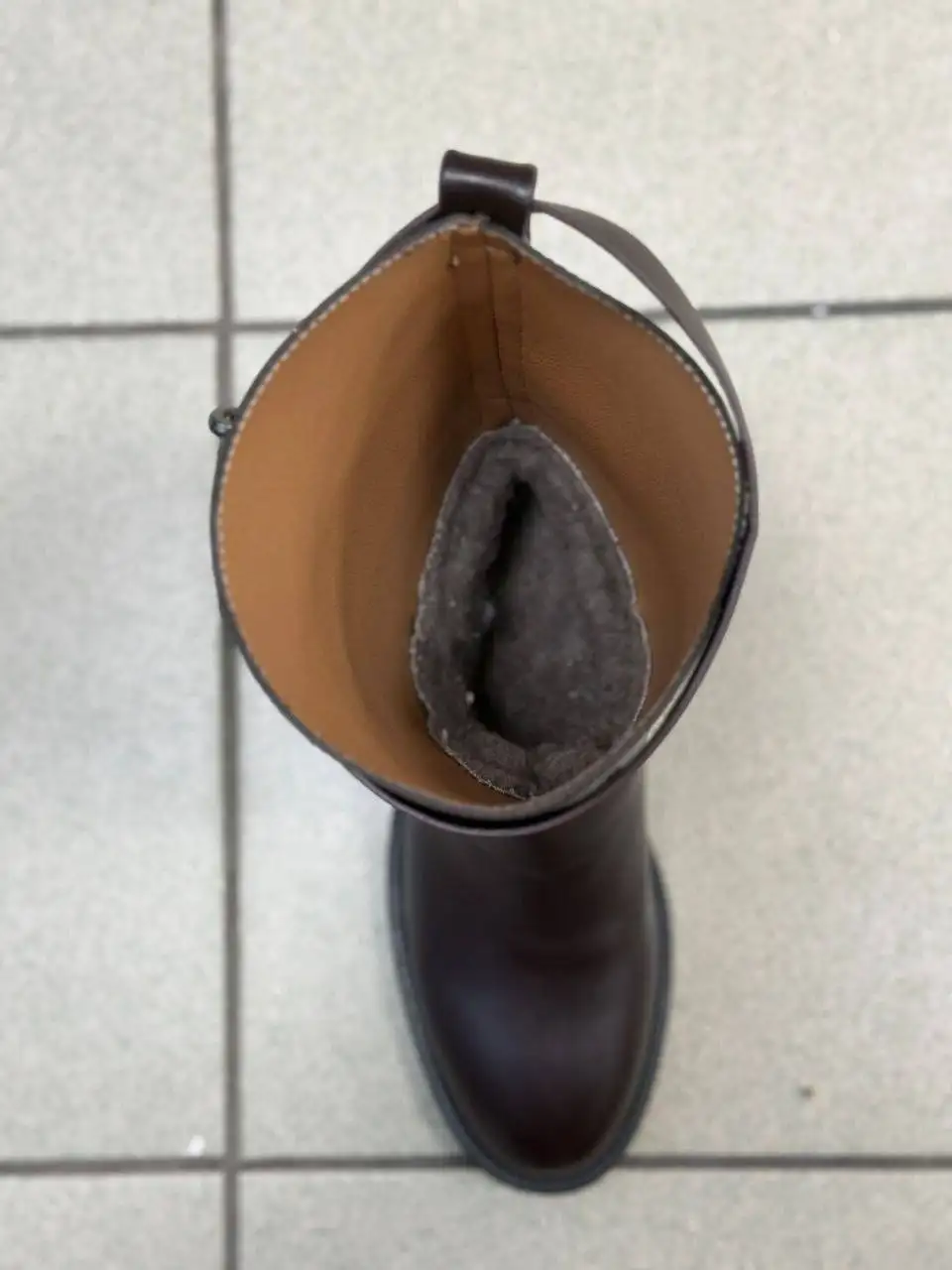 Женские коричневые сапоги Hermes 39 размер - Обувь (Одежда) в Уфа