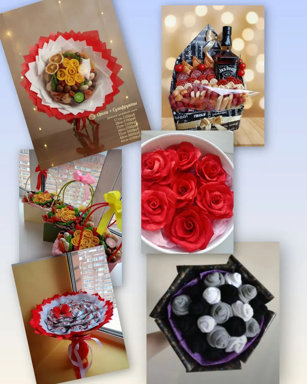 Букеты из съедобных ингредиентов с доставкой - Флористика (Услуги) в Уфа