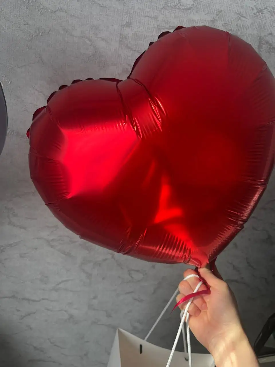 Бенто-тортик клубнично-ванильный с шаром-сердцем - Кондитерские изделия (Барахолка) в Уфа