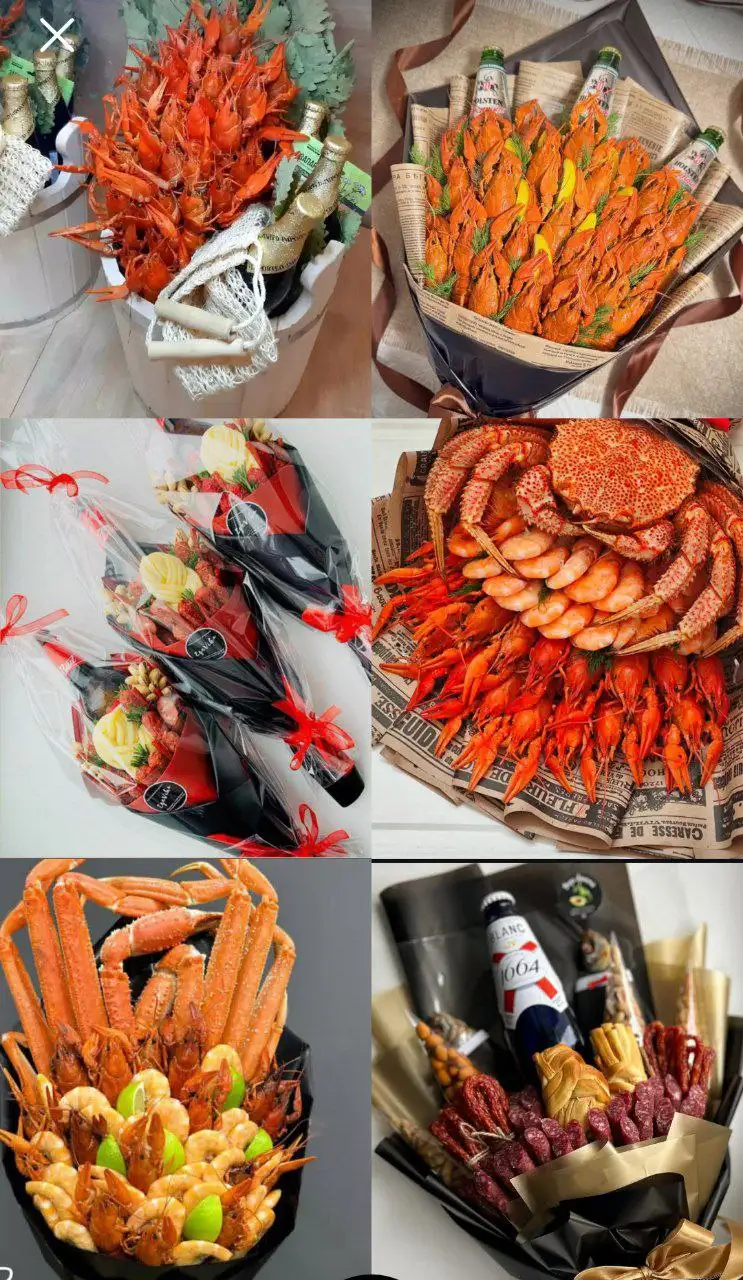 Прием заказов на крабовые и другие продукты в Уфе - Доставка еды (Услуги) в Уфа