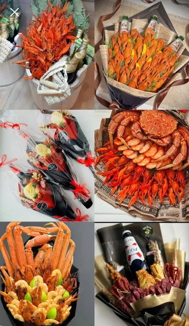 Прием заказов на морепродукты и цветы - Услуги в Уфа