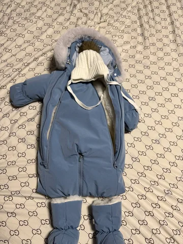 Продам детский зимний комбинезон - Кокон для новорождённых в Уфа