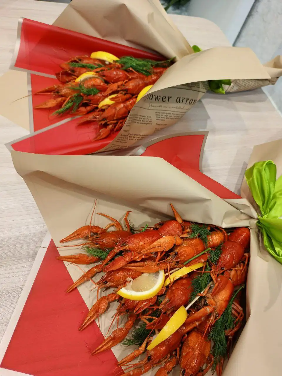 Принимаю заказы на морепродукты и цветы - Доставка еды (Услуги) в Уфа