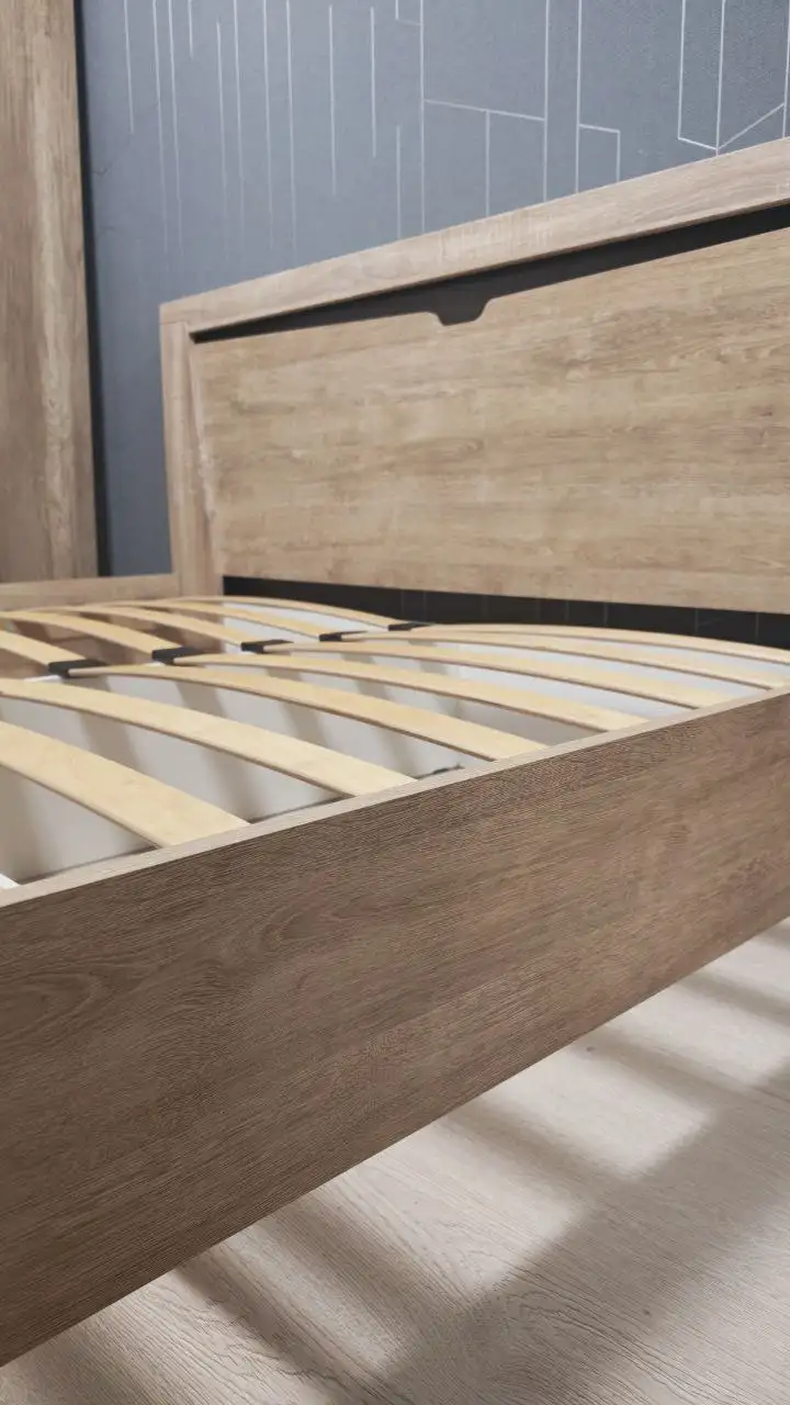 Кровать 160x200 с прикроватной тумбой - Мебель (Для дома и дачи) в Уфа