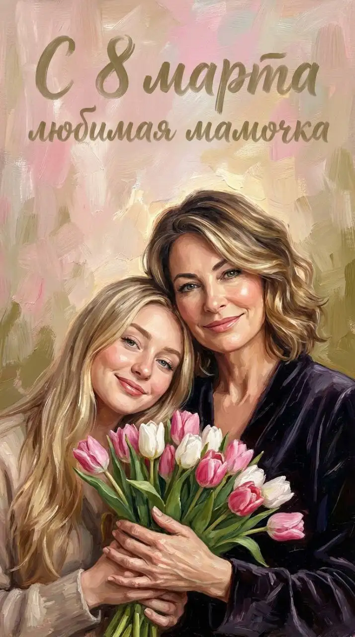 Открытка с малышом к 8 марта - Рукоделие/Хендмейд (Услуги) в Уфа