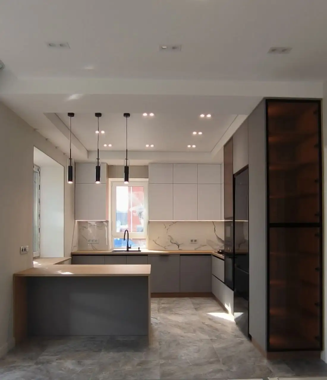 Установка шкафов и кухонь по индивидуальным размерам - Мебель (Услуги) в Уфа