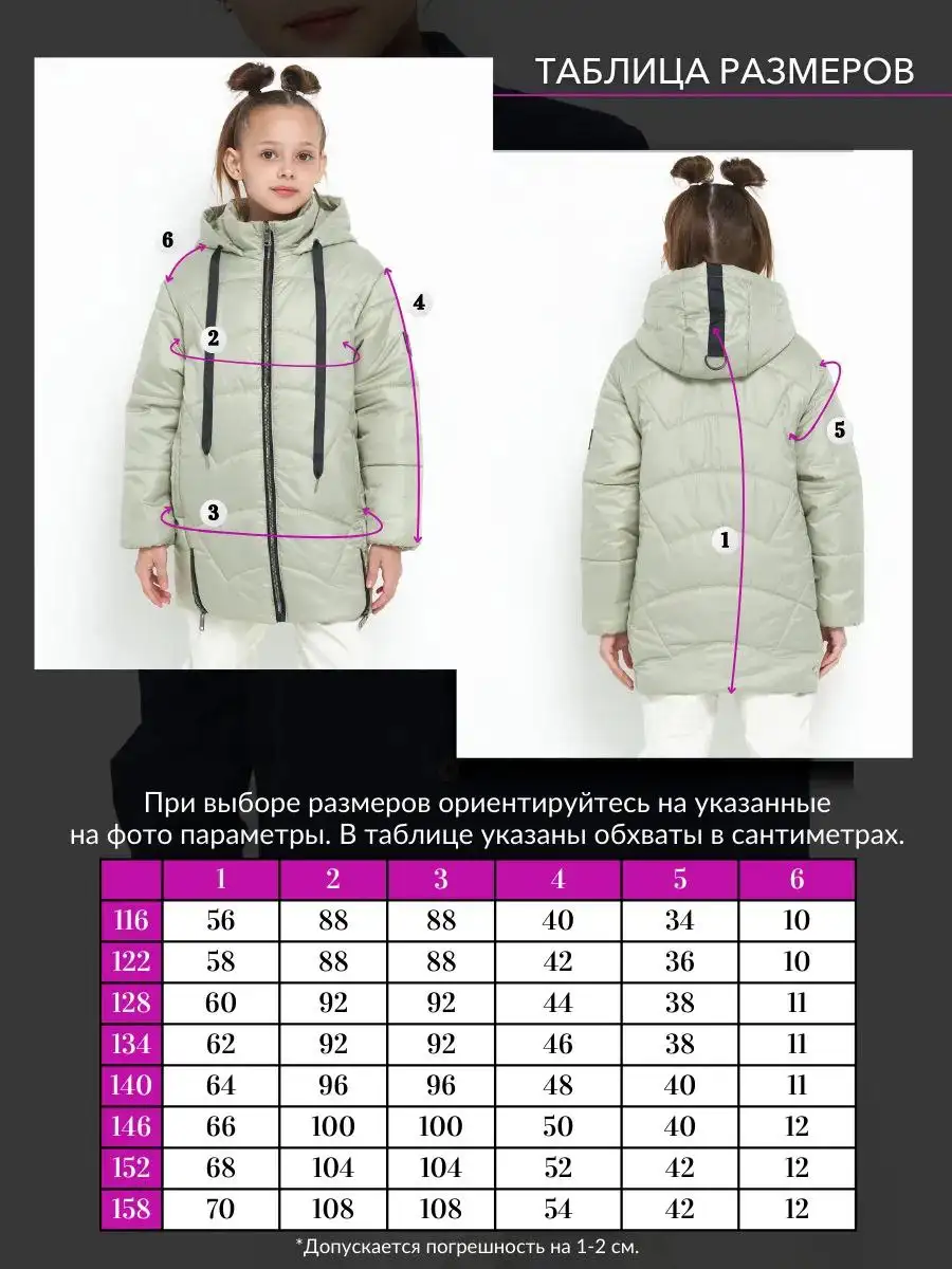 Куртка демисезонная для девочки - Детская одежда (Одежда) в Уфа