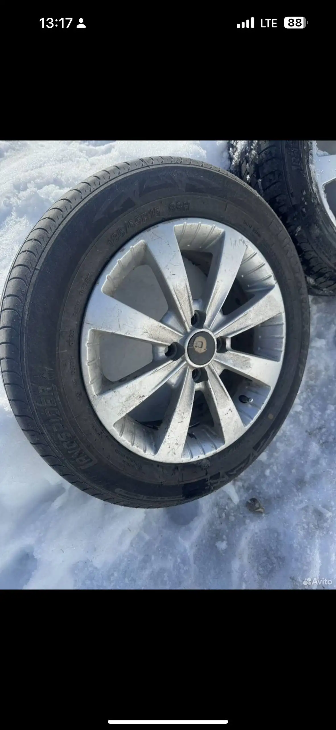 Продам литые диски с резиной - Шины и диски (Авто) в Уфа