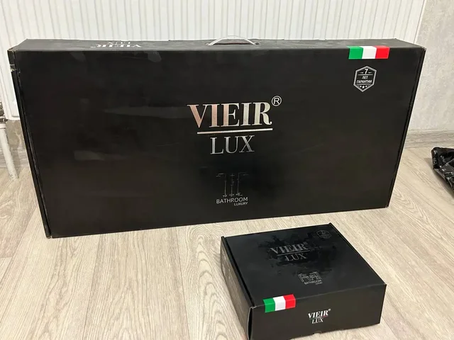 Смеситель и душевая система в цвете оружейная сталь - Бытовая техника в Уфа