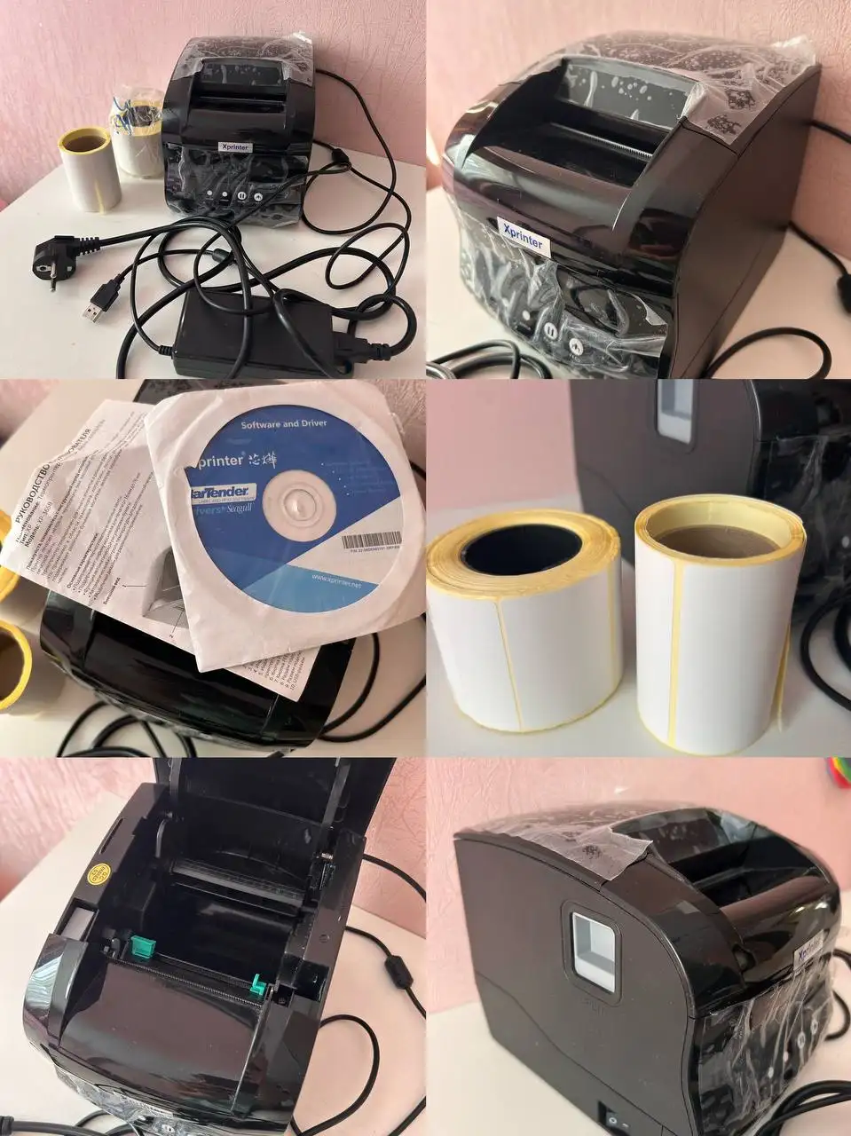 Термопринтер Xprinter XP-365B в отличном состоянии - Принтеры и сканеры (Электроника) в Уфа