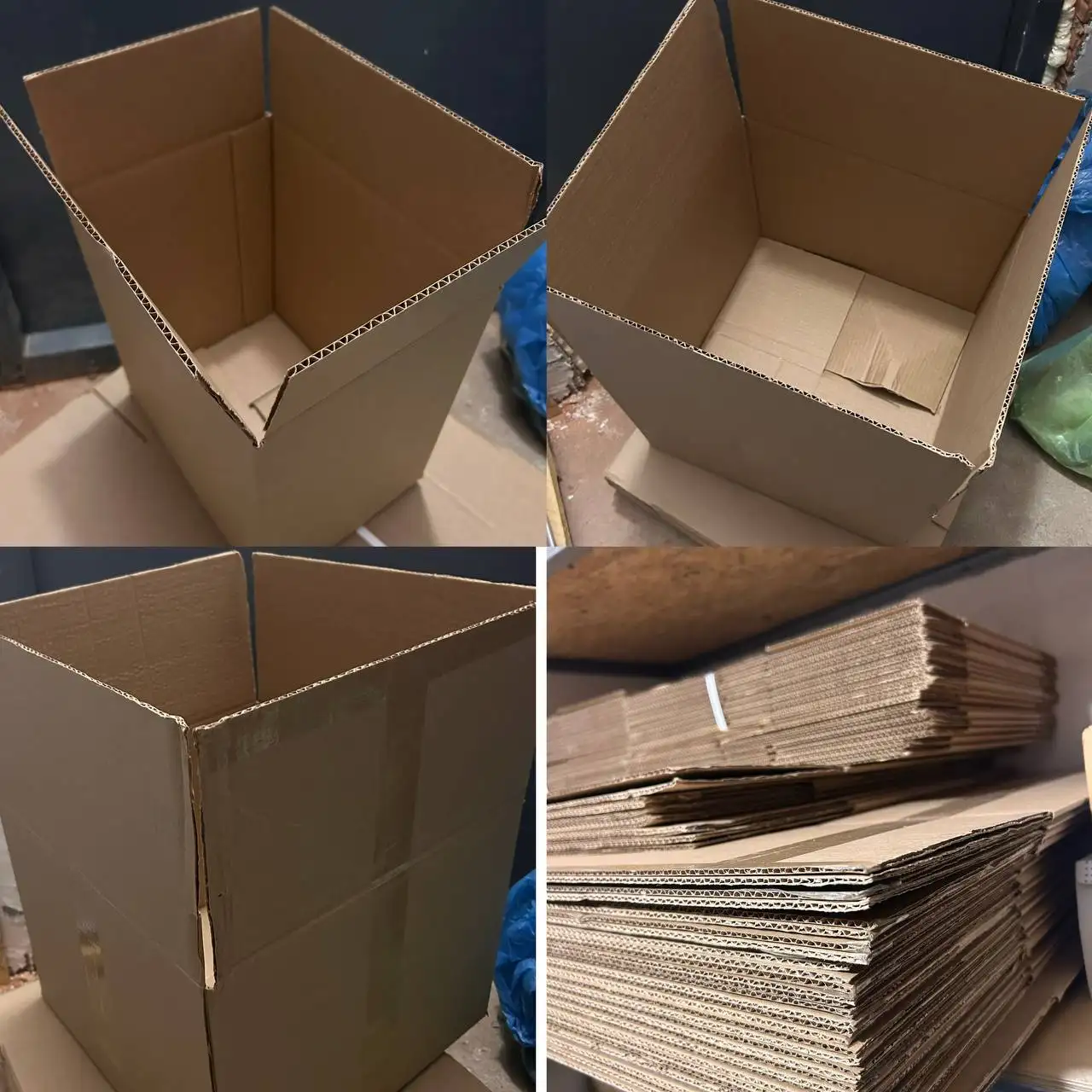 Картонные коробки новые и б/у в ассортименте - Упаковка (Барахолка) в Уфа