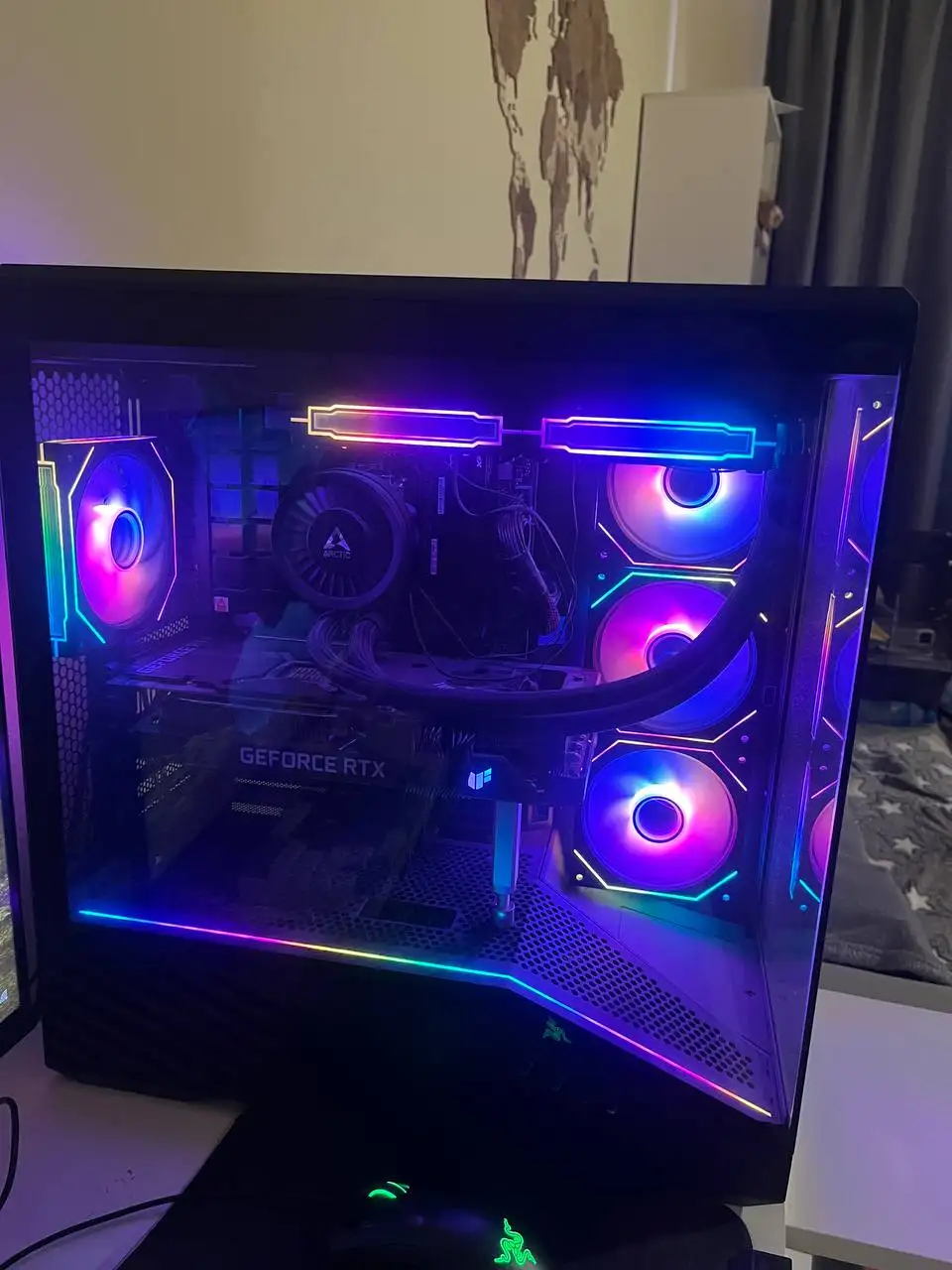 Игровой ПК Ryzen 5 7500F / RTX 3080 / 32GB DDR5 - Компьютеры и комплектующие (Электроника) в Уфа