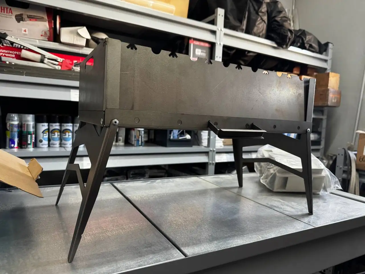 Продам мангал раскладной новый походный - Барахолка в Уфа