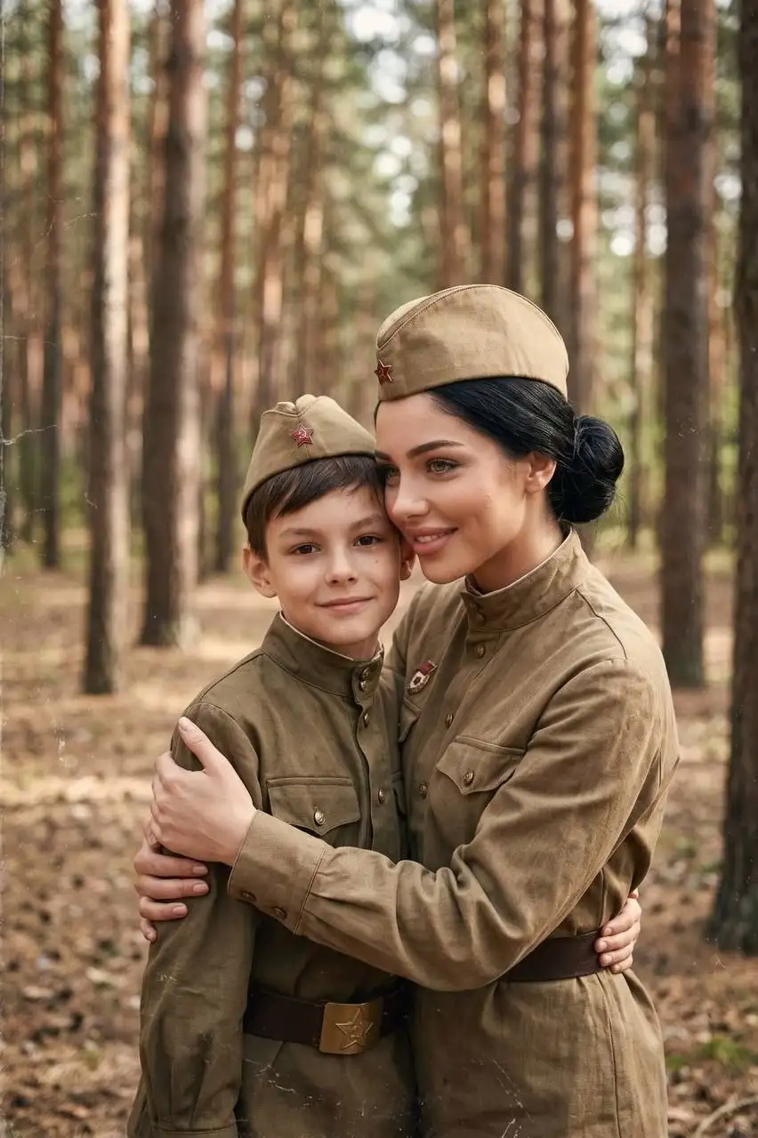 Фотосессия к 9 мая через ИИ - Фотоуслуги (Услуги) в Уфа