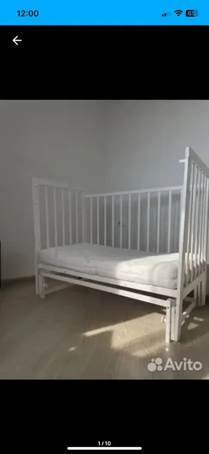Детская кровать 120х60 - Кроватки в Уфа