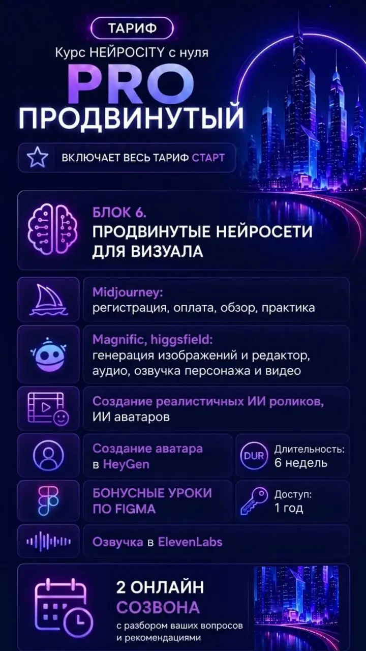Курс по нейросетям с нуля - Обучение (Услуги) в Уфа