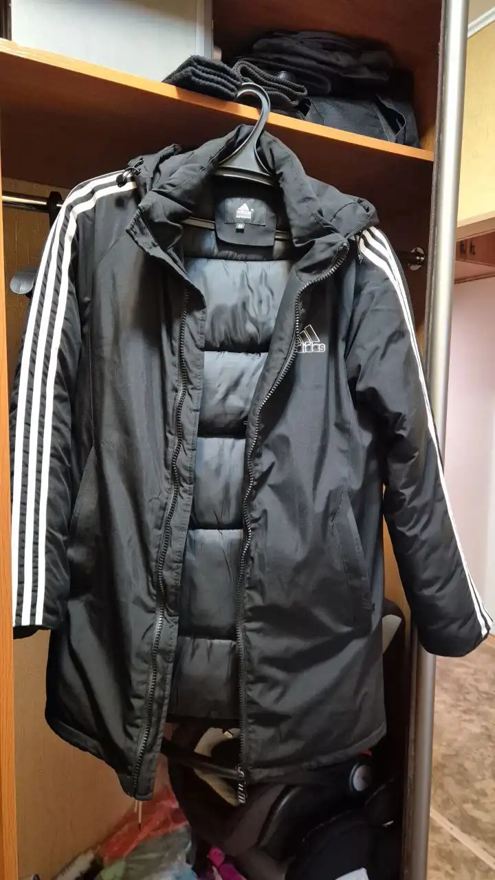 Зимний пуховик 48р