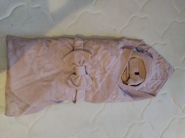 Зимний конверт для девочки розового цвета - Товары для детей в Кемерово