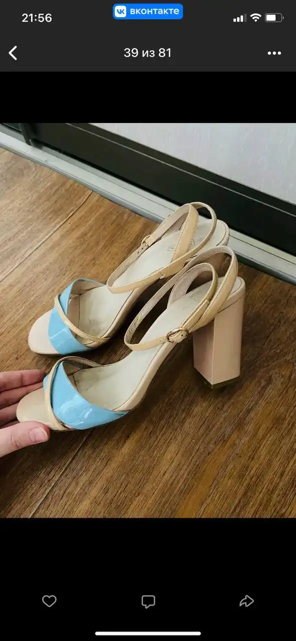 Босоножки с потертостями - Обувь (Одежда) в Кемерово