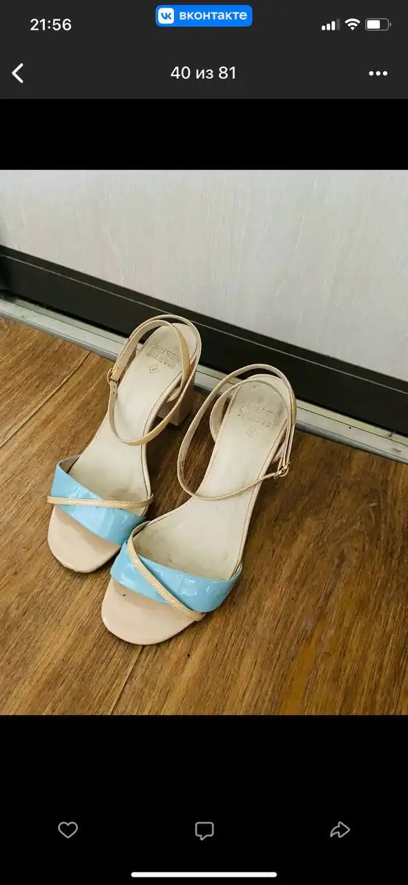 Босоножки с потертостями - Обувь (Одежда) в Кемерово