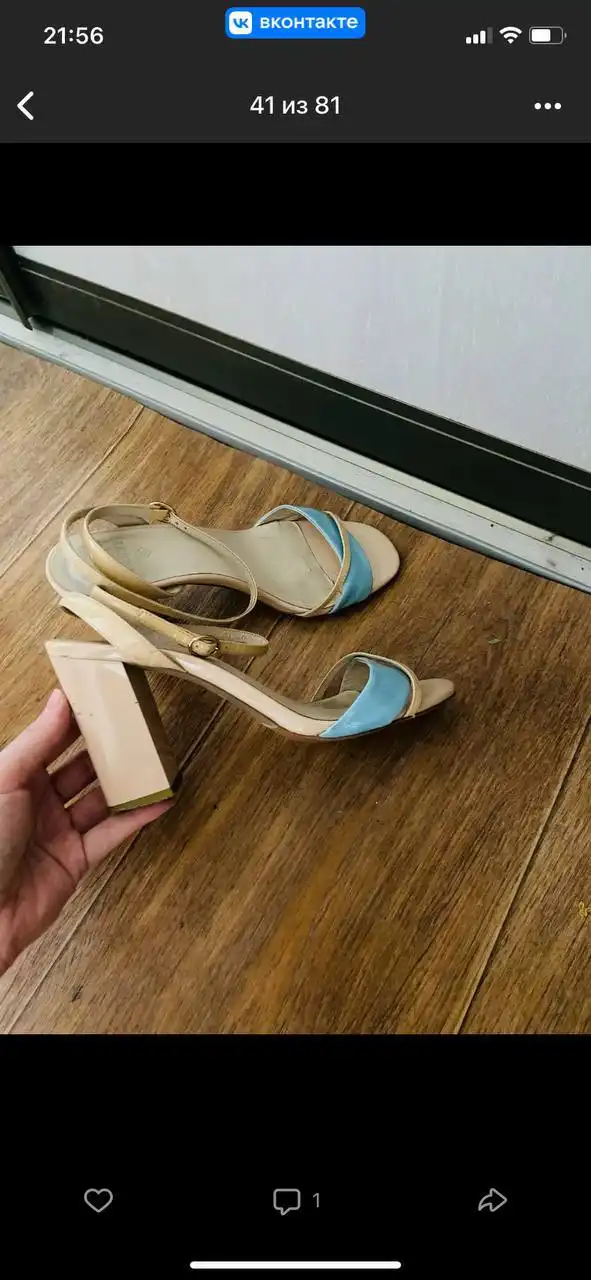 Босоножки с потертостями - Обувь (Одежда) в Кемерово