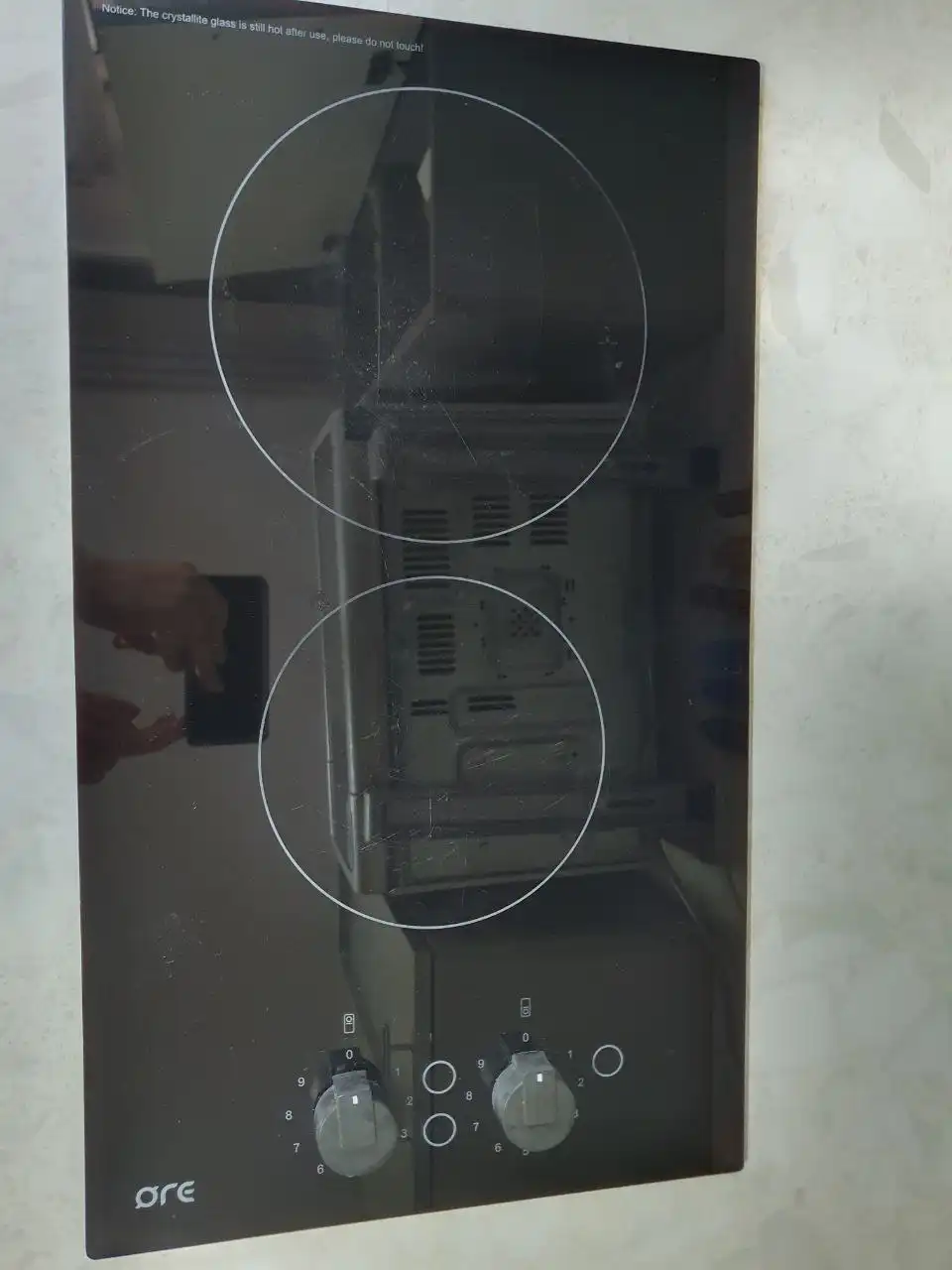 Продажа б/у электрической варочной панели ORE - Кухонная техника (Для дома и дачи) в Кемерово