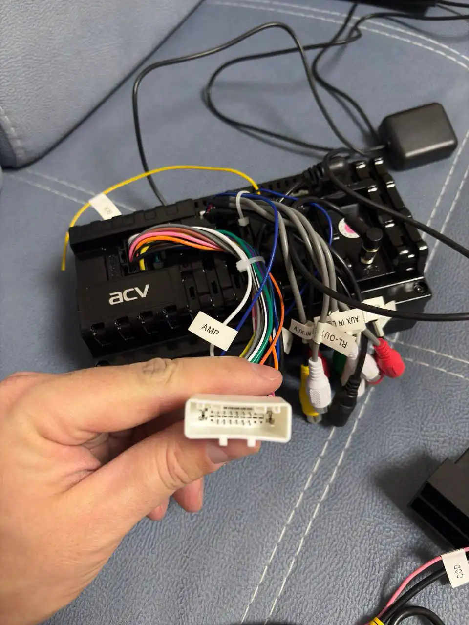 Магнитола ACV AD-7002 с Android 7 дюймов - Аудио и видео (Авто) в Кемерово