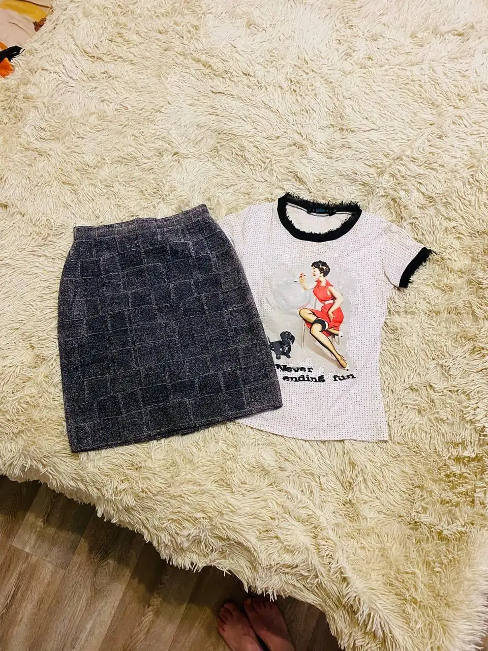 Женская одежда: маечка и юбка - Женская одежда (Одежда) в Кемерово