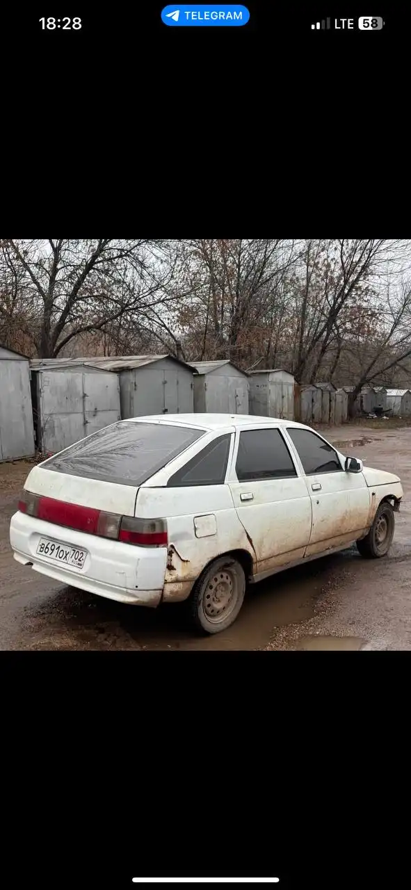 ВАЗ 2112 с неисправным двигателем