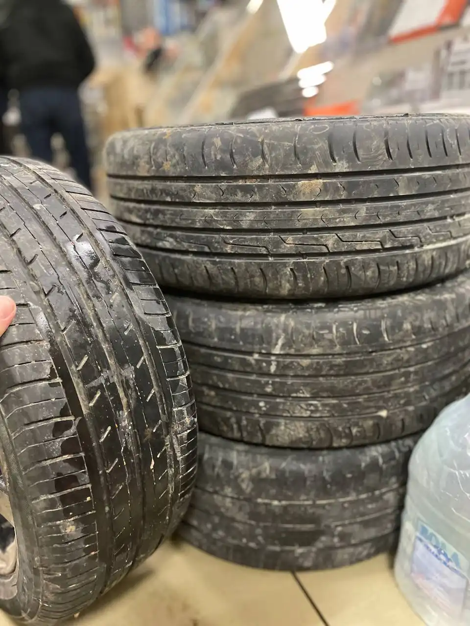 Продам диски ВАЗ Р15 с резиной - Запчасти (Авто) в Уфа