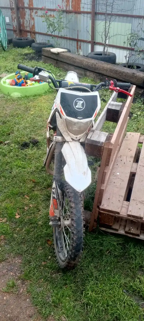 Продажа питбайка Kayo TT125 (без электростартера) - Мотоциклы (Авто) в Уфа