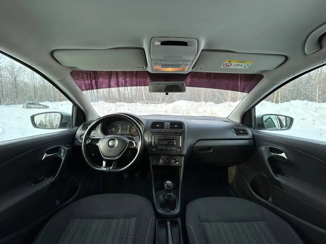 Volkswagen Polo 2018 года, 1.6 механика, 2 владельца - Авто в Уфа