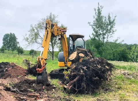 Аренда мини экскаватора - Аренда техники в Неизвестно