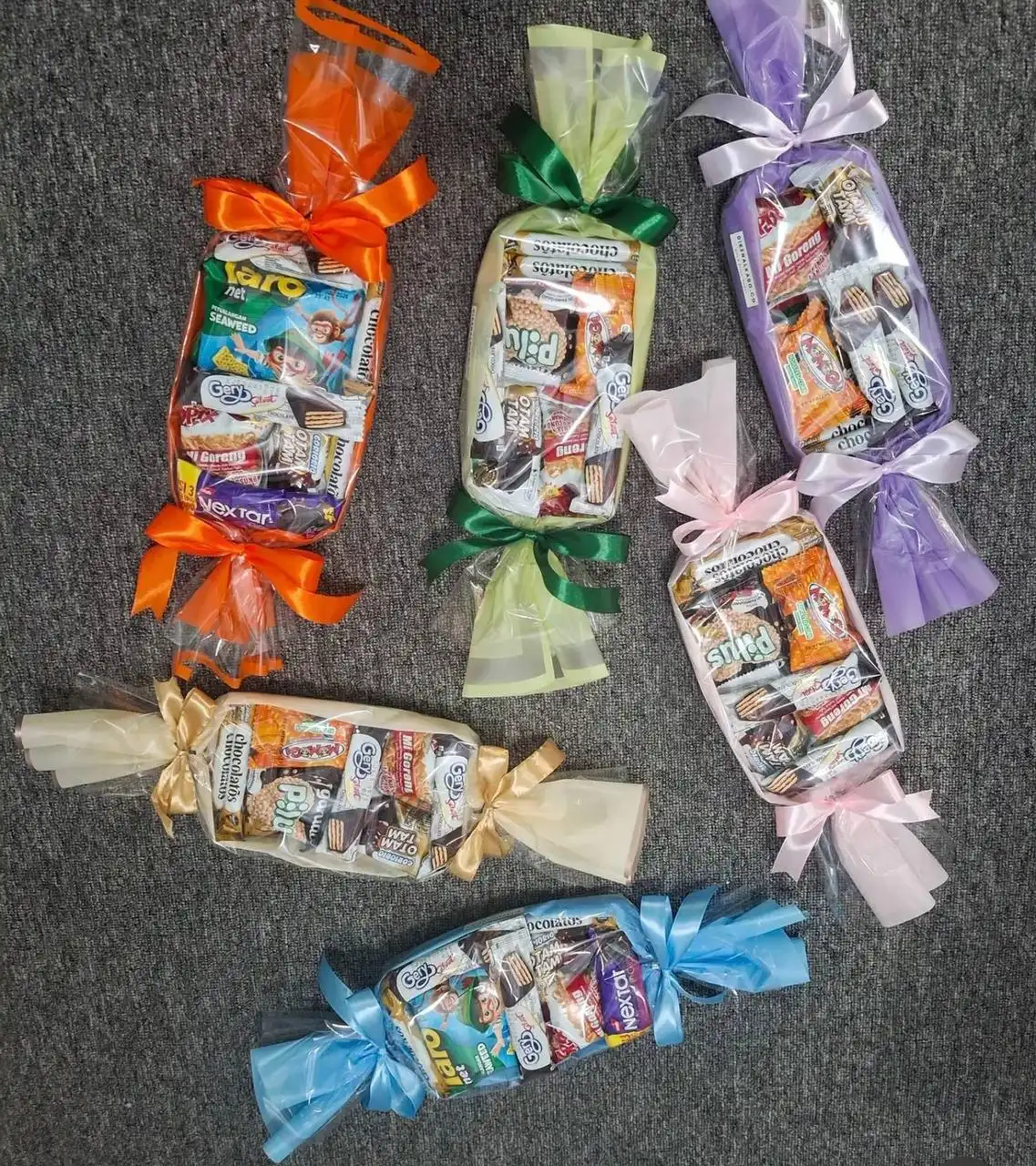 Вязаные корзинки на заказ