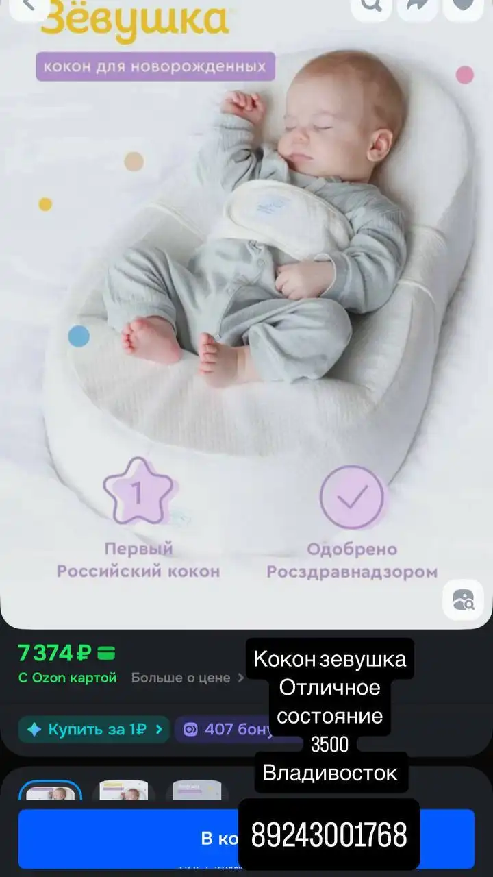 Кокон зевушка в идеале