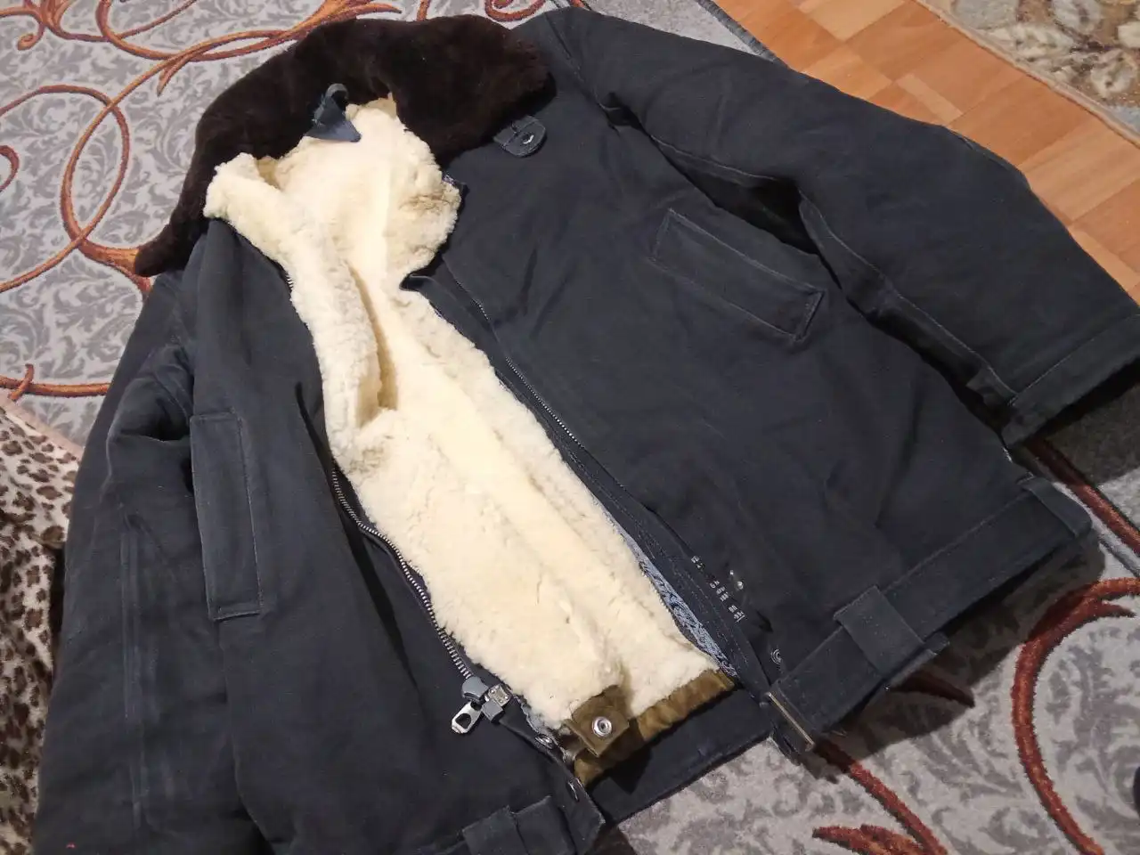 Куртка меховая армейская ВВС из овчины - Одежда (Барахолка) в Владивосток