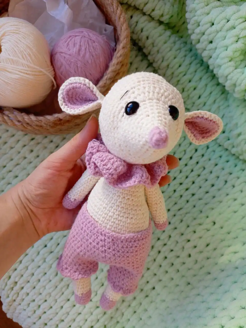 Игрушки ручной работы: олененок, лошадка, котик, мышка - Рукоделие (Хобби и отдых) в Владивосток