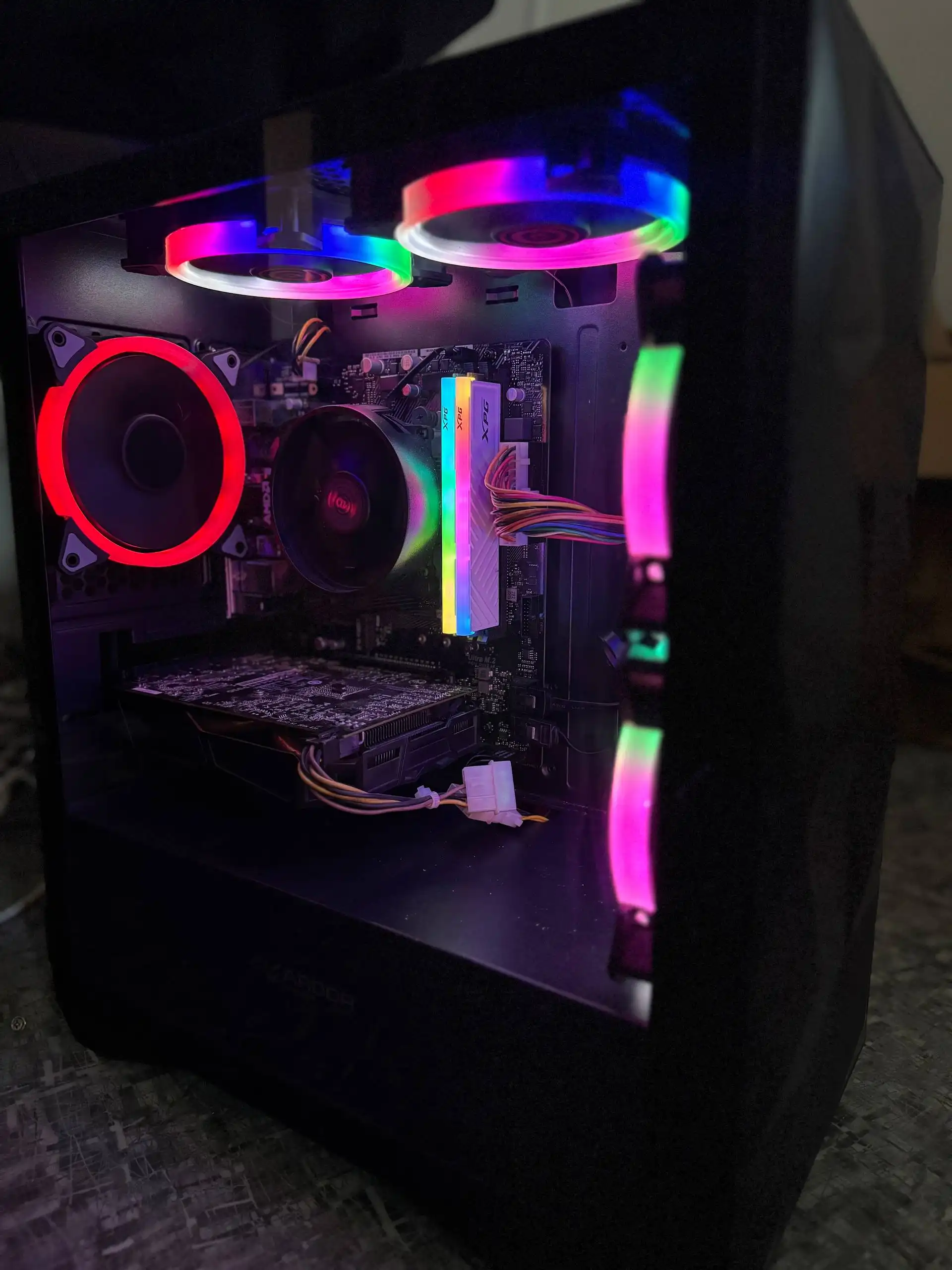 Игровой ПК Ryzen 5 5500 с видеокартой GTX 1060 - Компьютеры и комплектующие (Электроника) в Владивосток