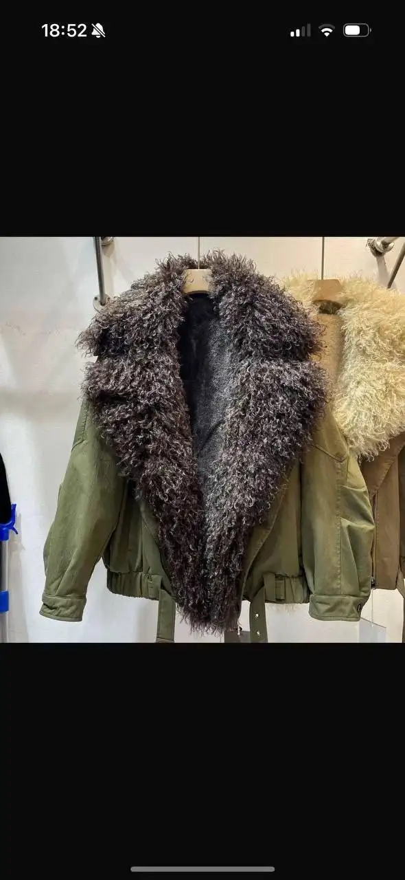 Парки с натуральным мехом песца демисезонные - Верхняя одежда (Одежда) в Владивосток