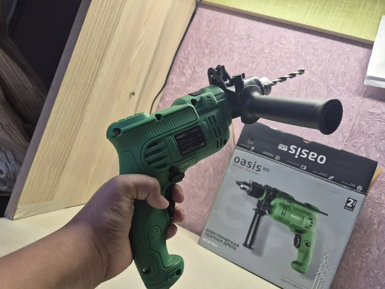 Электрическая дрель Oasis Eco - Электроинструменты (Электроника) в Владивосток