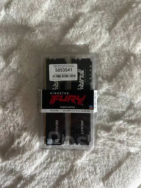 Продам оперативную память Kingston FURY Beast Black - Компьютерные комплектующие (Электроника) в Владивосток