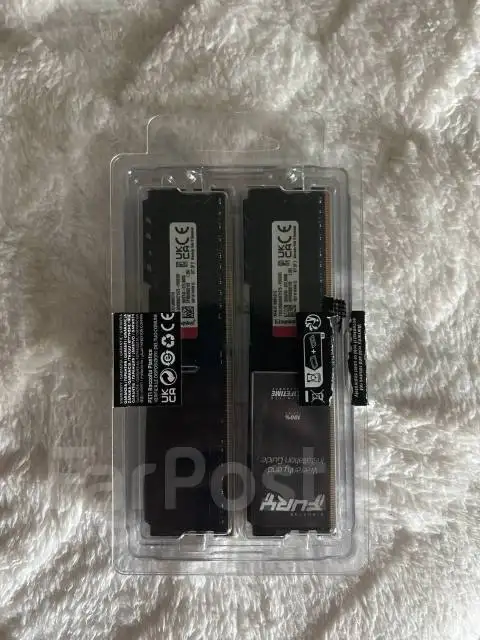 Продам оперативную память Kingston FURY Beast Black - Компьютерные комплектующие (Электроника) в Владивосток