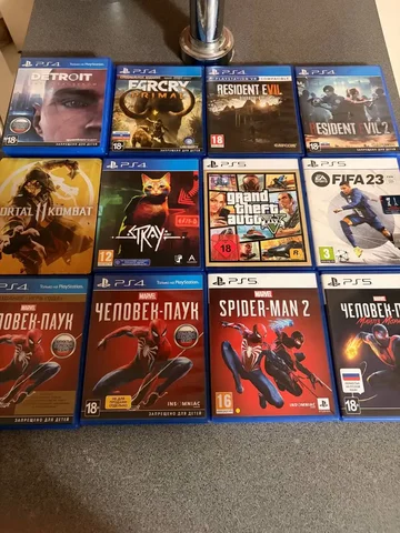Продам игровые диски PS4 PS5 - Смартфоны и часы в Владивосток