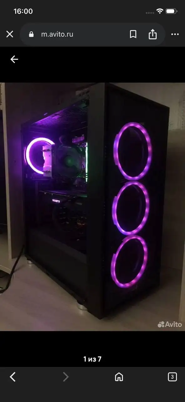 Продам ПК с GTX 1660 и Ryzen 5 2600 - Компьютеры и комплектующие (Электроника) в Владивосток