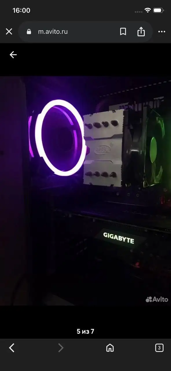 Продам ПК с GTX 1660 и Ryzen 5 2600 - Компьютеры и комплектующие (Электроника) в Владивосток