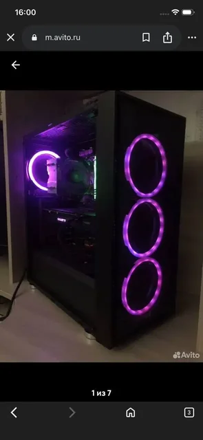 Продам ПК с видеокартой GTX 1660 и процессором Ryzen 5 2600 - Бытовая техника в Владивосток